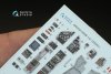 Quinta Studio QD32011 Mirage 2000B 3D-Printed & coloured Interior on decal paper (for Kitty Hawk kit) 1/32